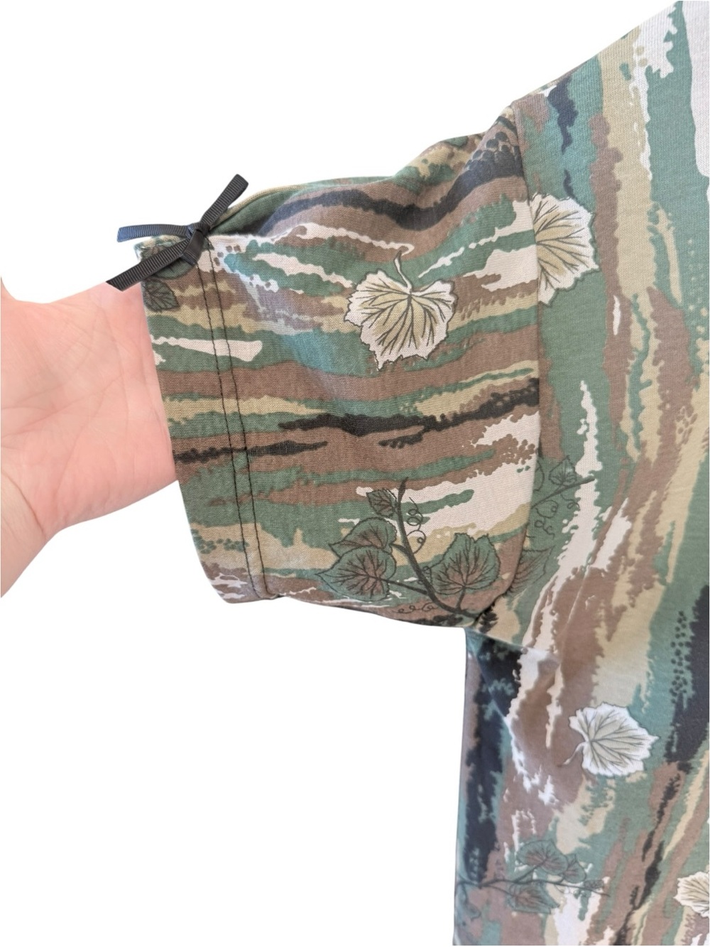 VTG 90s Dame-O-Flage Grapevine Camo T-Shirt Medium - Picture 4 of 10